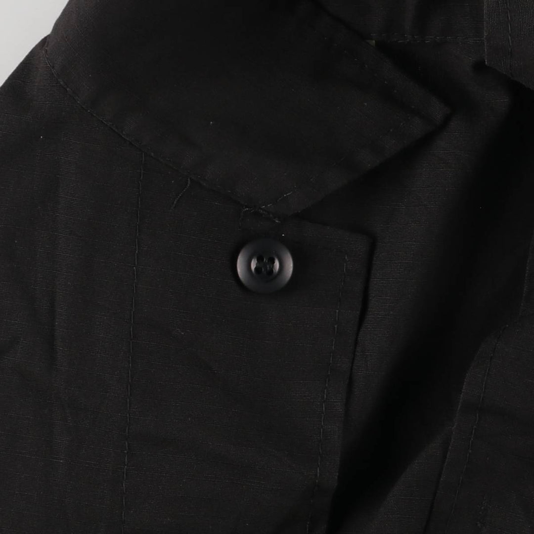 Ripstop BDU Military Jacket, Large-Regular, Men's Size L cotton black type Vintage Second Hand
