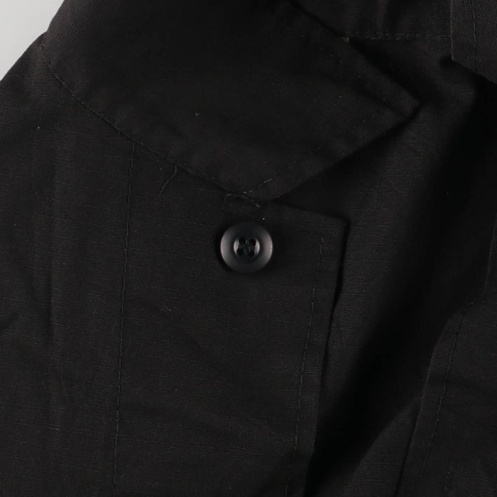 Ripstop BDU Military Jacket, Large-Regular, Men's Size L cotton black type Vintage Second Hand