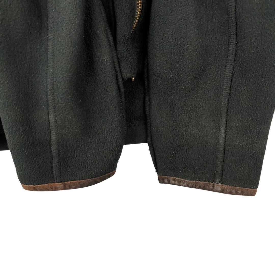 Ralph Lauren POLO by Ralph Lauren fleece jacket, men's size M polyester black type Vintage Second Hand