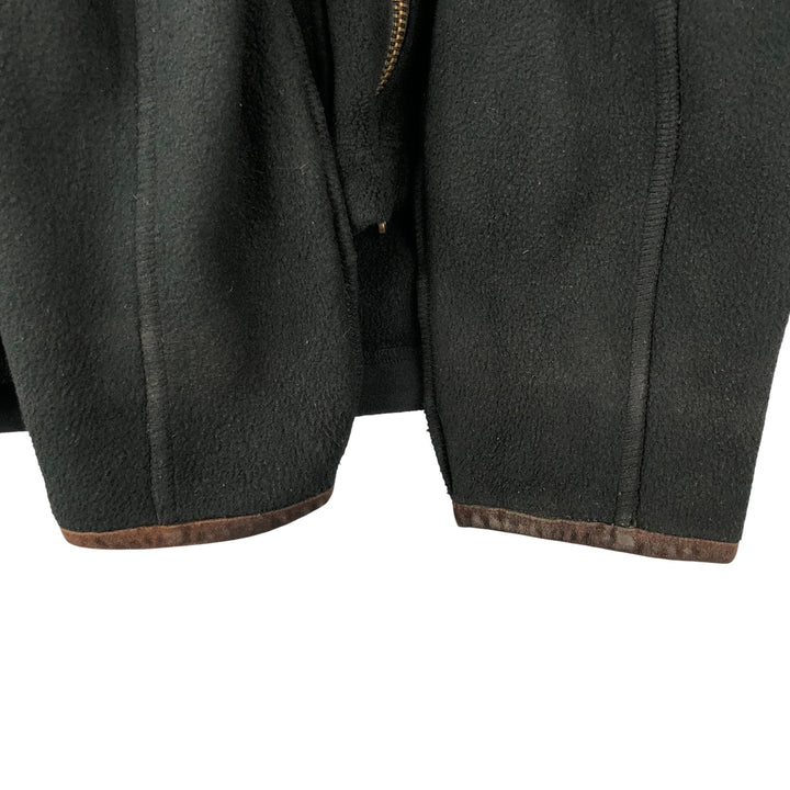 Ralph Lauren POLO by Ralph Lauren fleece jacket, men's size M polyester black type Vintage Second Hand
