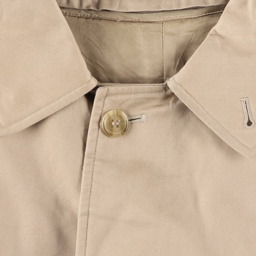 Burberry's Balmacaan coat, size 40, men's size M cotton Beige type Vintage Second Hand
