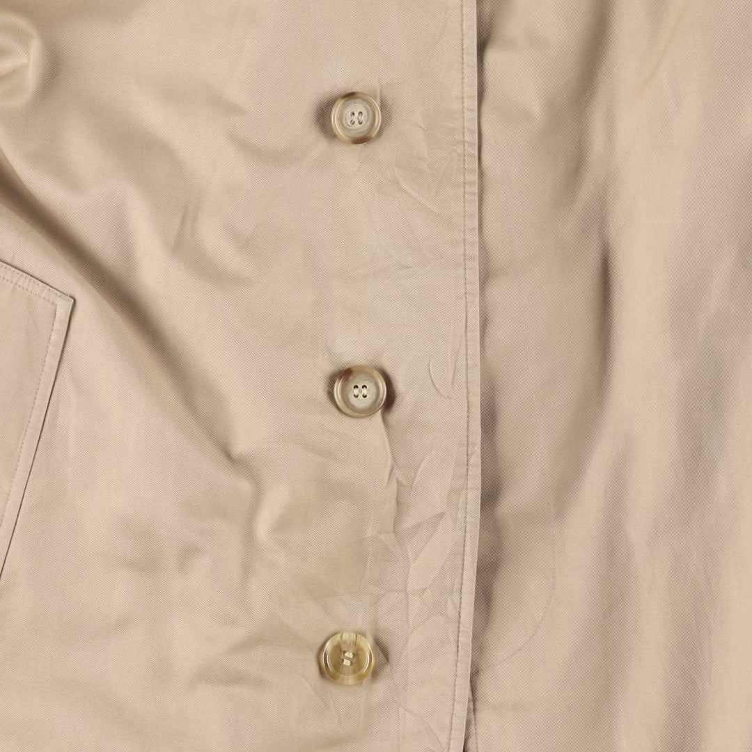 Burberry's Balmacaan coat, size 40, men's size M cotton Beige type Vintage Second Hand