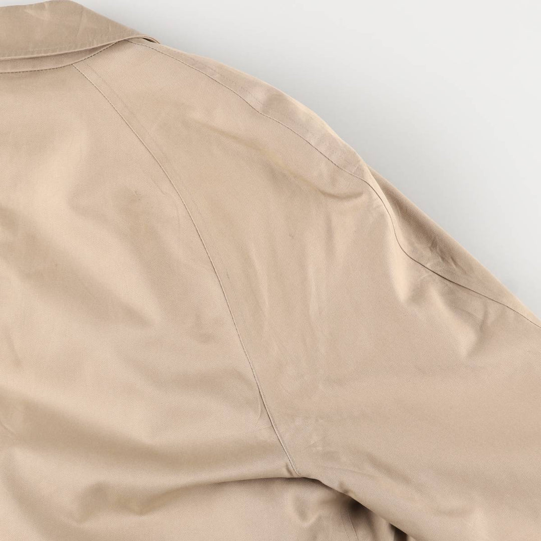 Burberry's Balmacaan coat, size 40, men's size M cotton Beige type Vintage Second Hand