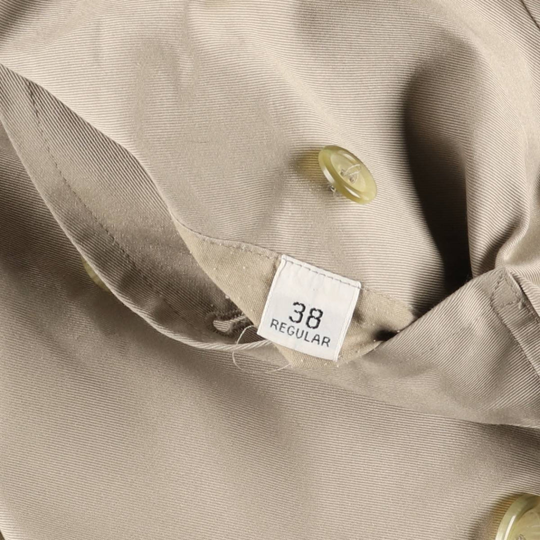 Burberry's Burberrys of London trench coat, men's size M cotton Beige type Vintage Second Hand
