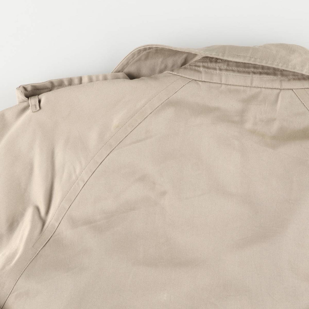 Burberry's Burberrys of London trench coat, men's size M cotton Beige type Vintage Second Hand