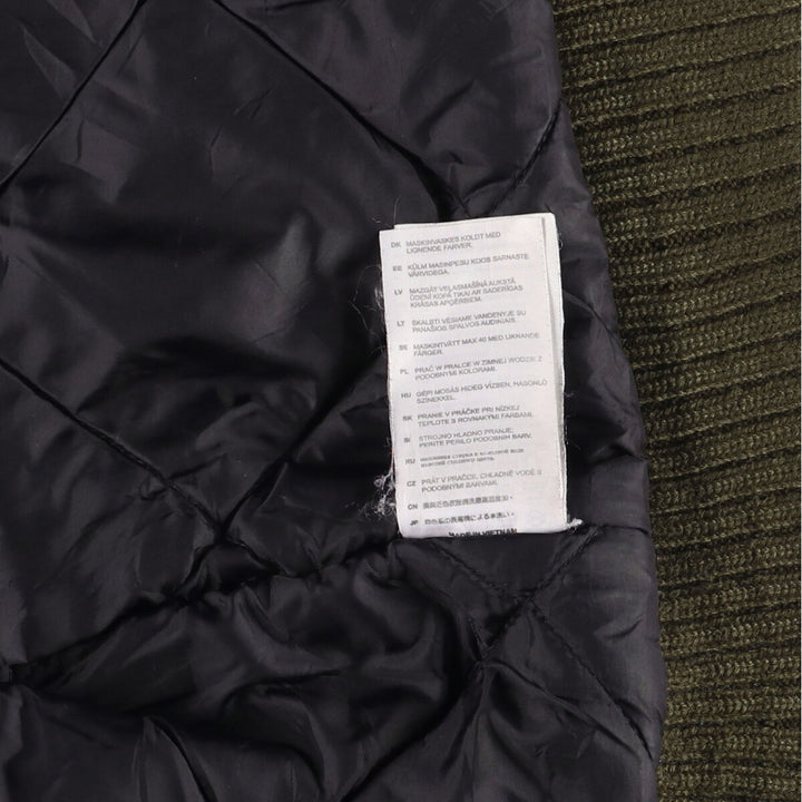 Carhartt CORDURA Padded Puffer Jacket, Men's Size L Nylon Khaki type Vintage Second Hand