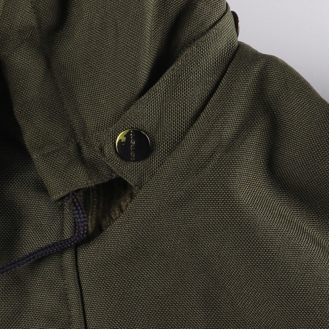 Carhartt CORDURA Padded Puffer Jacket, Men's Size L Nylon Khaki type Vintage Second Hand