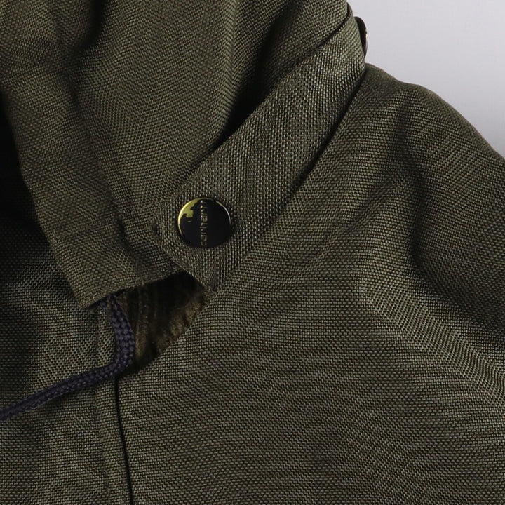 Carhartt CORDURA Padded Puffer Jacket, Men's Size L Nylon Khaki type Vintage Second Hand