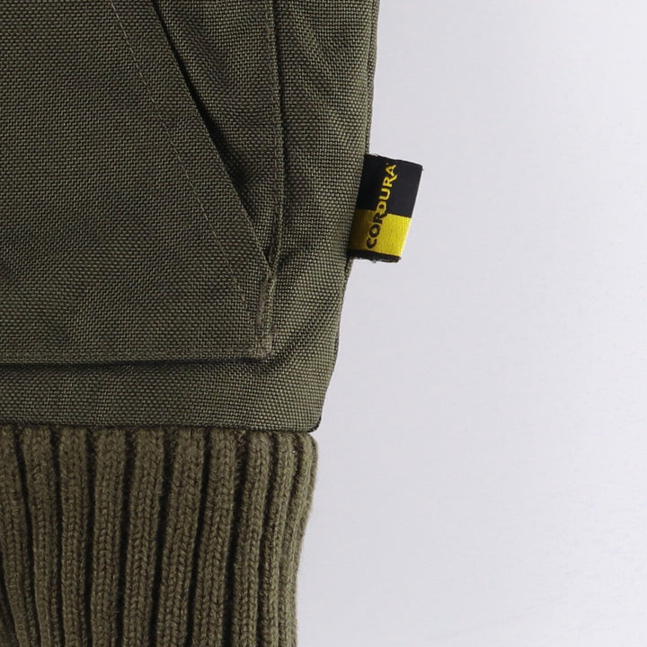 Carhartt CORDURA Padded Puffer Jacket, Men's Size L Nylon Khaki type Vintage Second Hand