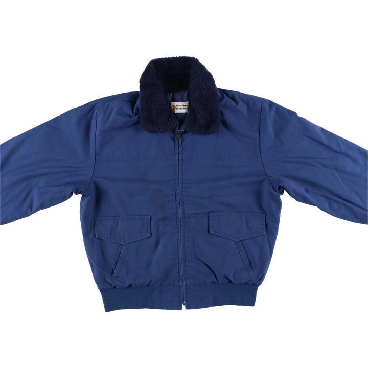 Weather Watcher Padded Puffer Jacket, Made in USA, Men's Size L unclear blue type Vintage Second Hand