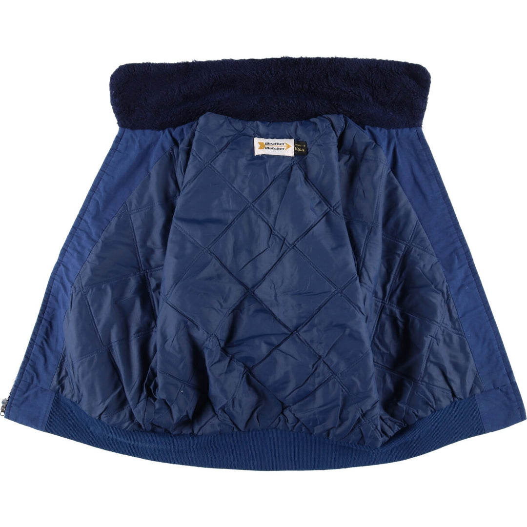 Weather Watcher Padded Puffer Jacket, Made in USA, Men's Size L unclear blue type Vintage Second Hand