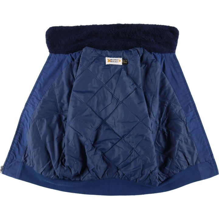 Weather Watcher Padded Puffer Jacket, Made in USA, Men's Size L unclear blue type Vintage Second Hand