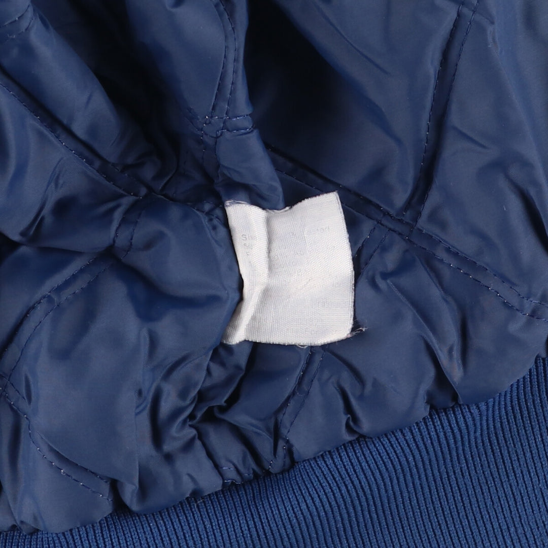 Weather Watcher Padded Puffer Jacket, Made in USA, Men's Size L unclear blue type Vintage Second Hand