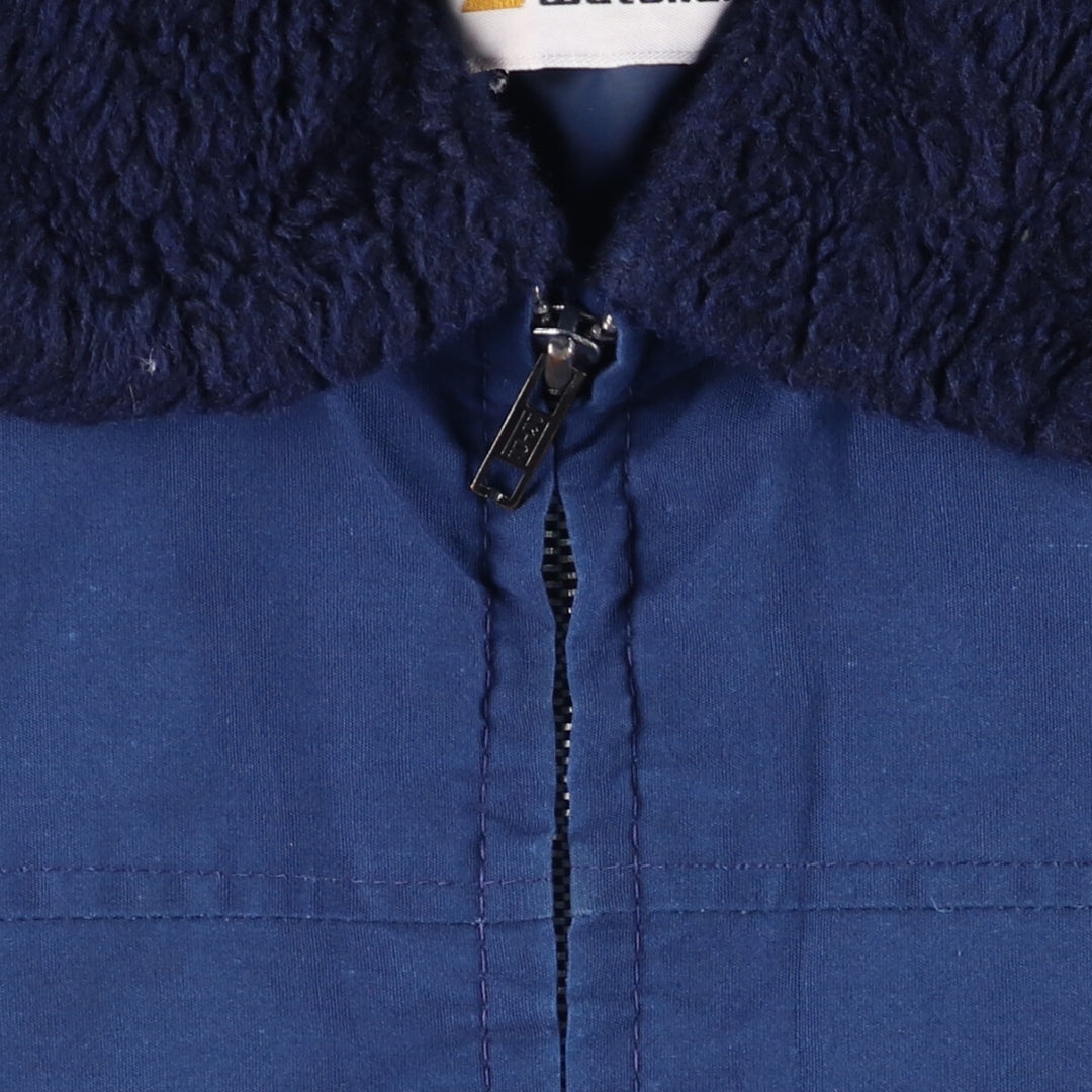 Weather Watcher Padded Puffer Jacket, Made in USA, Men's Size L unclear blue type Vintage Second Hand