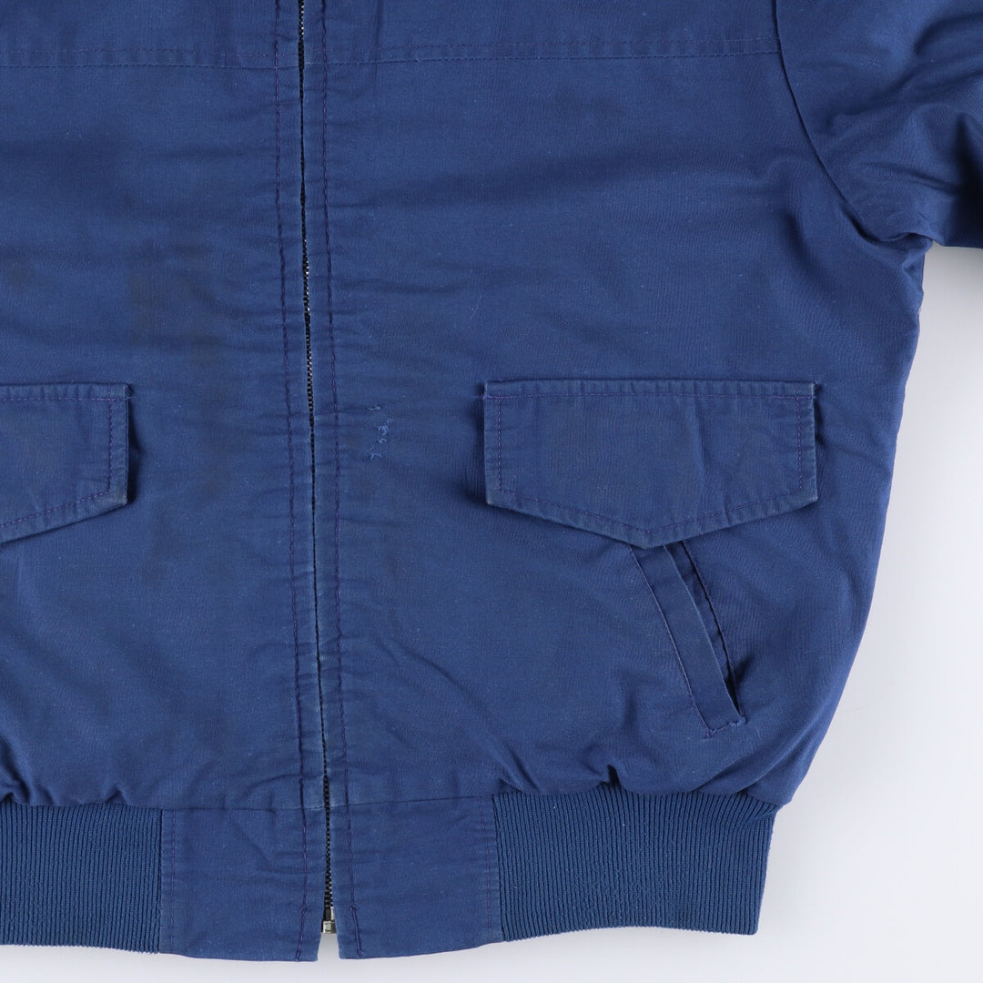 Weather Watcher Padded Puffer Jacket, Made in USA, Men's Size L unclear blue type Vintage Second Hand