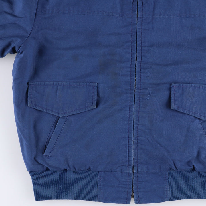 Weather Watcher Padded Puffer Jacket, Made in USA, Men's Size L unclear blue type Vintage Second Hand