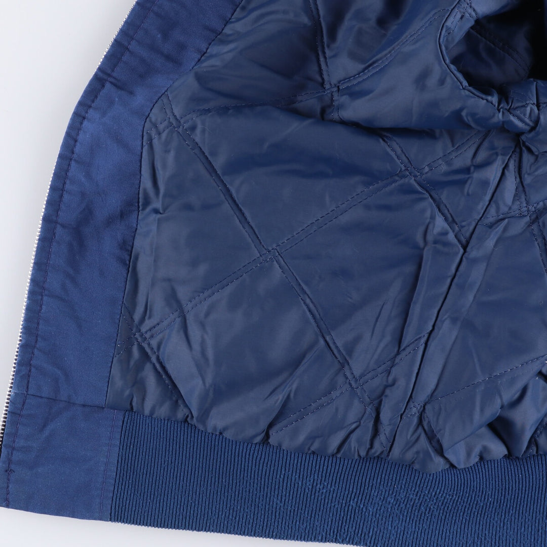 Weather Watcher Padded Puffer Jacket, Made in USA, Men's Size L unclear blue type Vintage Second Hand