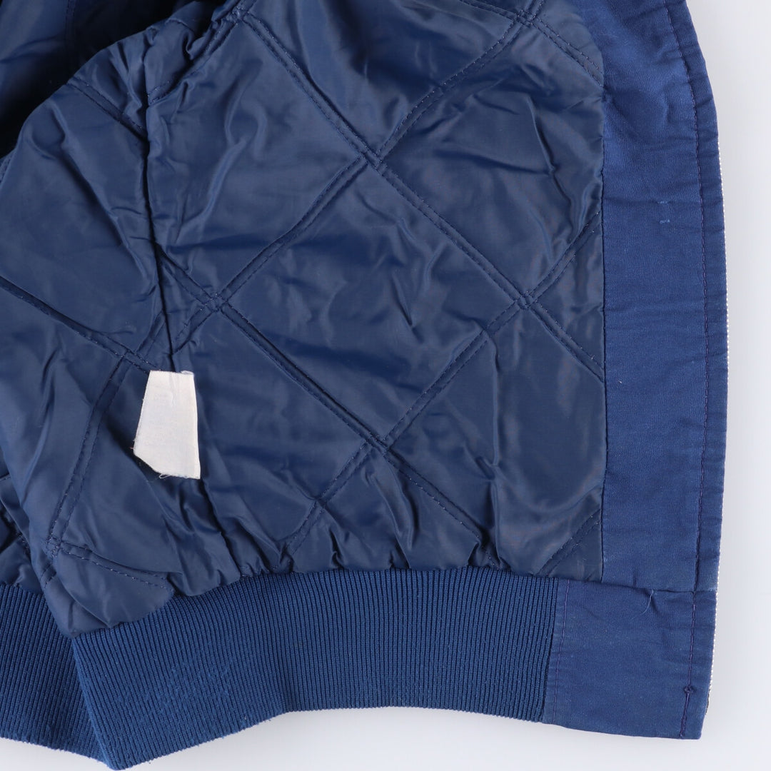 Weather Watcher Padded Puffer Jacket, Made in USA, Men's Size L unclear blue type Vintage Second Hand