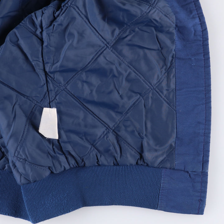 Weather Watcher Padded Puffer Jacket, Made in USA, Men's Size L unclear blue type Vintage Second Hand