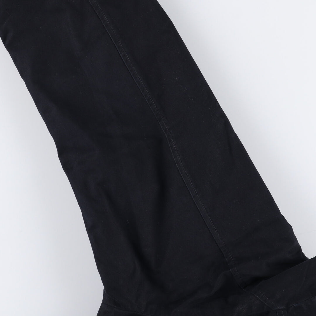 Nautica reversible fleece jacket, men's size L cotton black type Vintage Second Hand