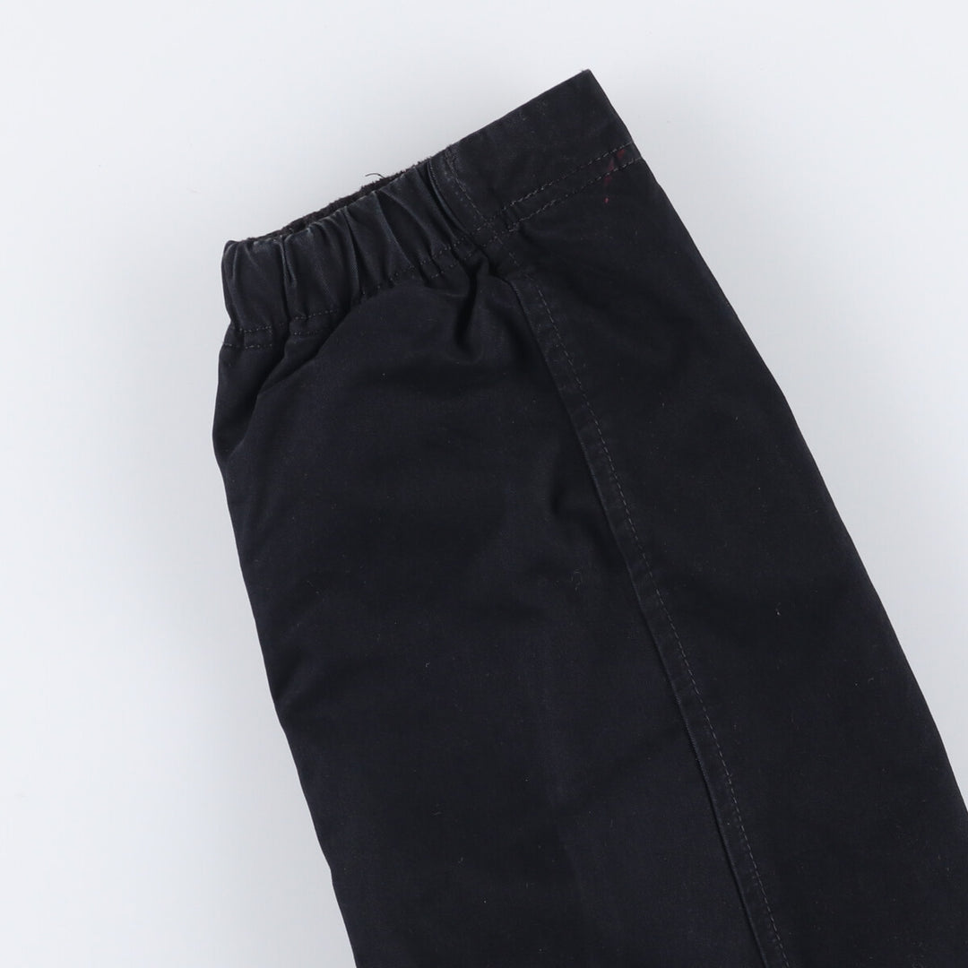 Nautica reversible fleece jacket, men's size L cotton black type Vintage Second Hand