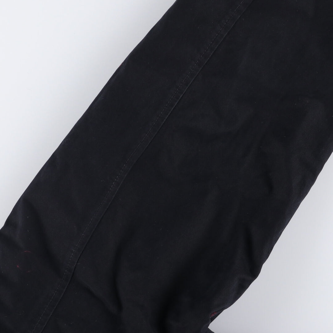 Nautica reversible fleece jacket, men's size L cotton black type Vintage Second Hand