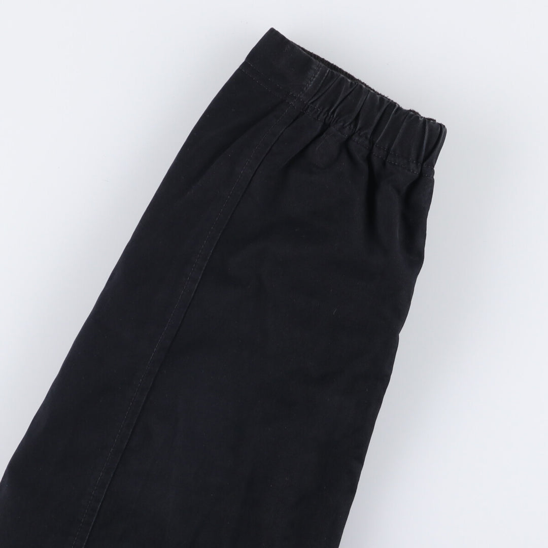 Nautica reversible fleece jacket, men's size L cotton black type Vintage Second Hand