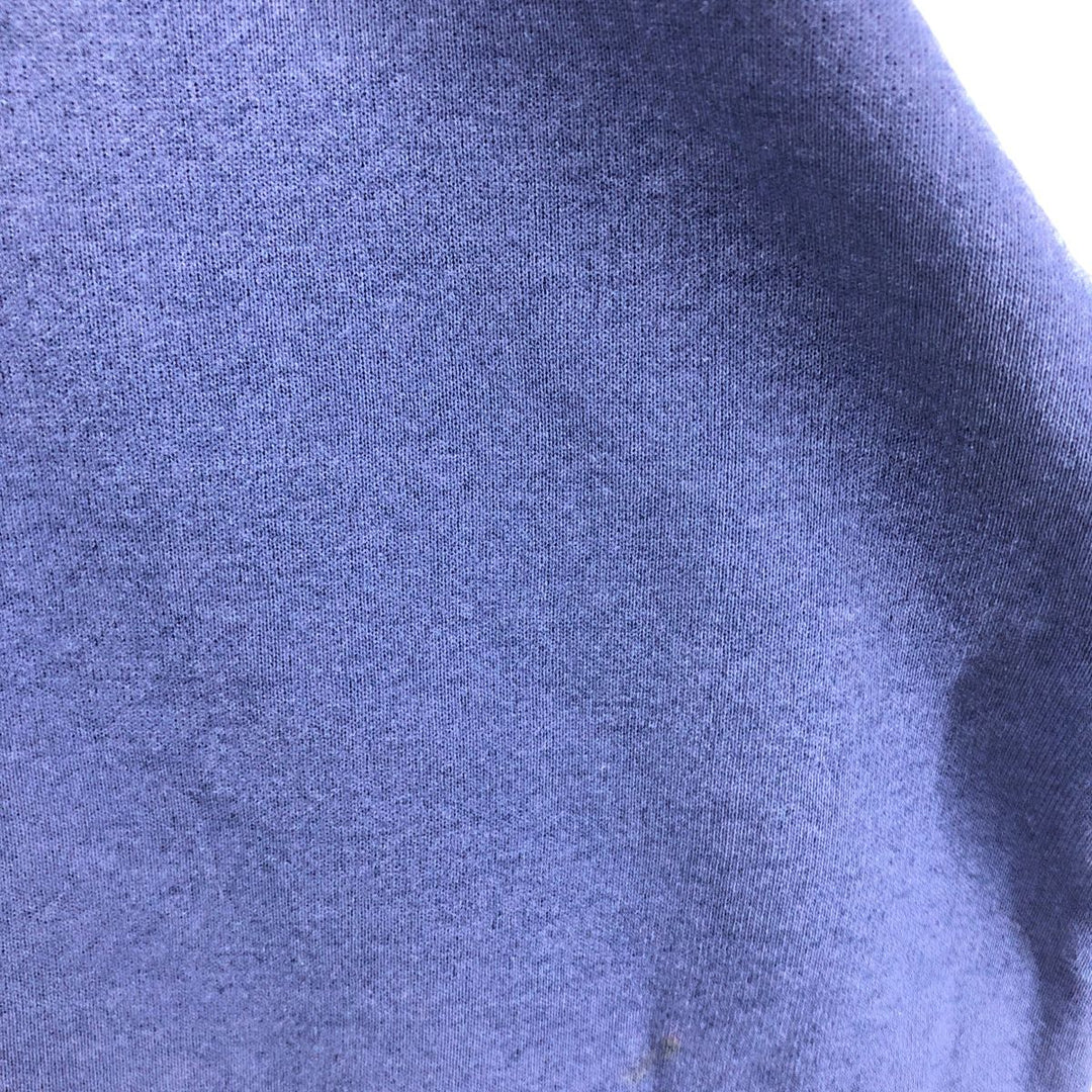 Vintage 1990'S Delta Penn State University college sweatshirt, made in the USA, men's size XXL polyester navy blue type Vintage Second Hand