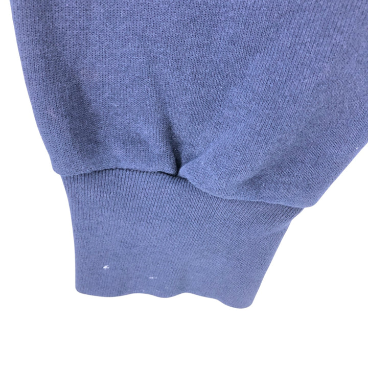 Vintage 1990'S Delta Penn State University college sweatshirt, made in the USA, men's size XXL polyester navy blue type Vintage Second Hand