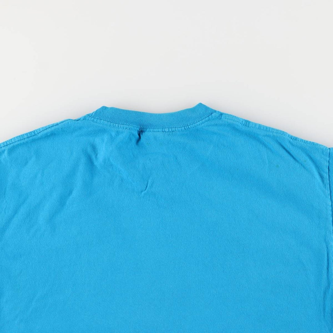 Pixar Monsters, Inc. University Sullivan Movie T-Shirt, Men's Size Large cotton Blue type light blue Vintage Second Hand
