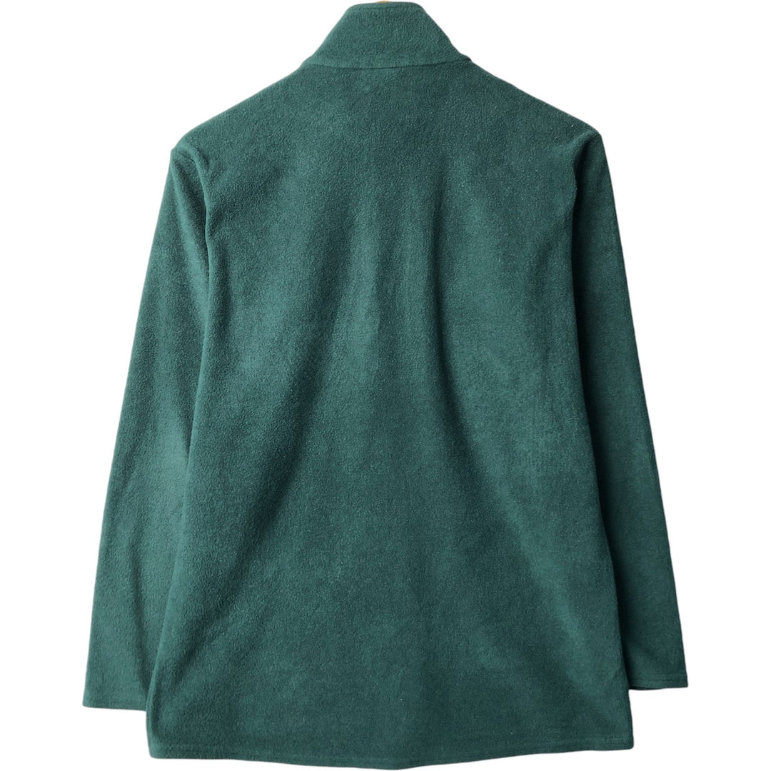 2000'S Patagonia Capilene 43470S6 Half-Zip Fleece Pullover, Made in USA, Men's Size Medium polyester Green type dark green Vintage Second Hand