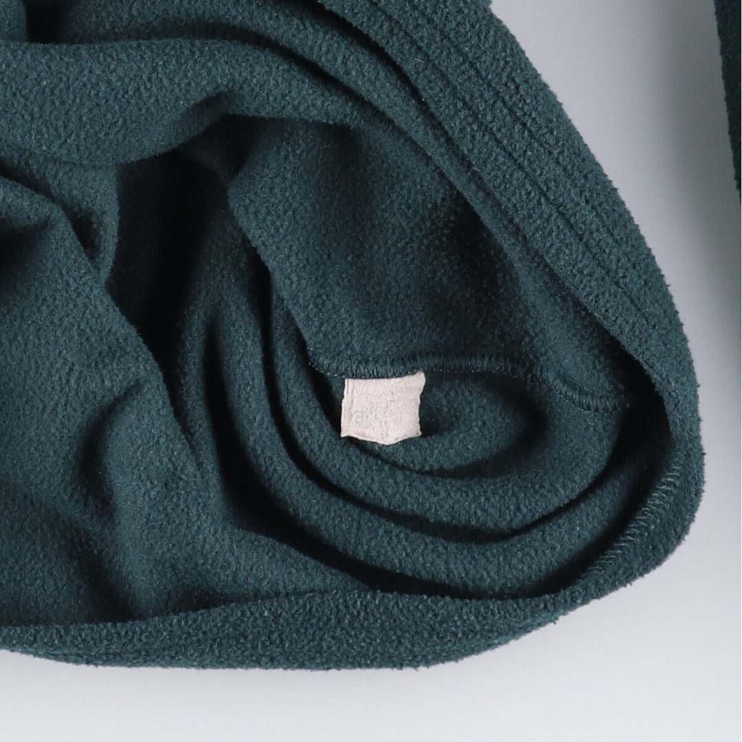 2000'S Patagonia Capilene 43470S6 Half-Zip Fleece Pullover, Made in USA, Men's Size Medium polyester Green type dark green Vintage Second Hand