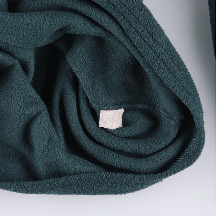 2000'S Patagonia Capilene 43470S6 Half-Zip Fleece Pullover, Made in USA, Men's Size Medium polyester Green type dark green Vintage Second Hand