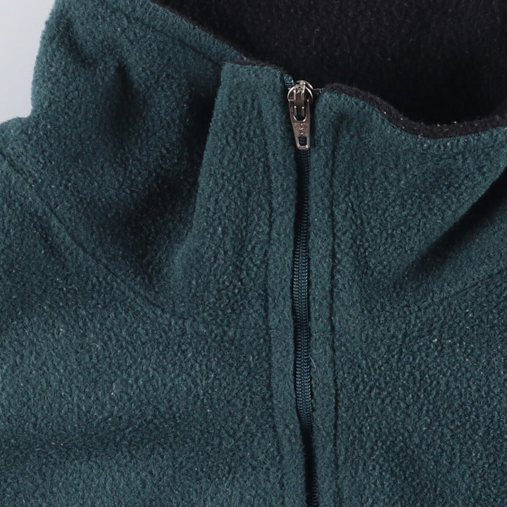 2000'S Patagonia Capilene 43470S6 Half-Zip Fleece Pullover, Made in USA, Men's Size Medium polyester Green type dark green Vintage Second Hand
