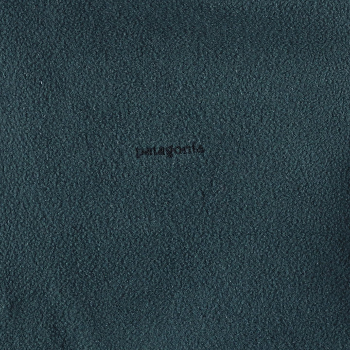 2000'S Patagonia Capilene 43470S6 Half-Zip Fleece Pullover, Made in USA, Men's Size Medium polyester Green type dark green Vintage Second Hand