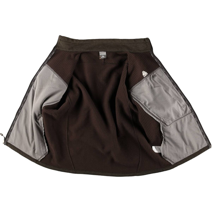 00'S Nike ACG fleece jacket, men's size L polyester brown type Vintage Second Hand