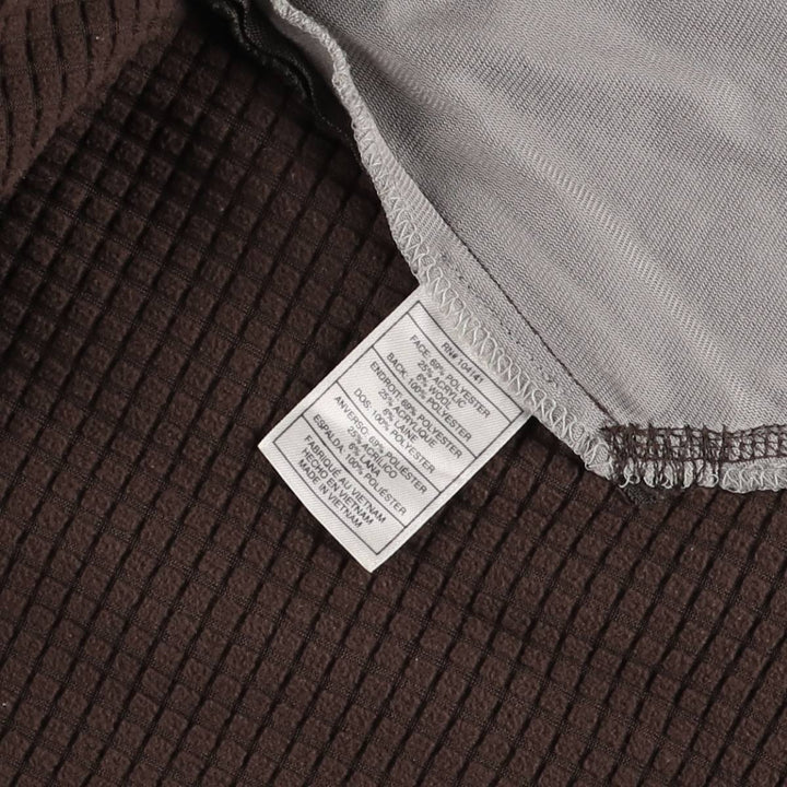 00'S Nike ACG fleece jacket, men's size L polyester brown type Vintage Second Hand