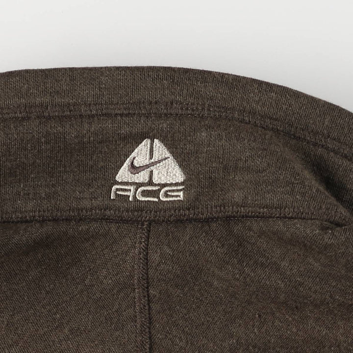 00'S Nike ACG fleece jacket, men's size L polyester brown type Vintage Second Hand