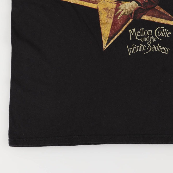 THE SMASHING PUMPKINS Smashing Pumpkins Band T-shirt Band T Men's M equivalent cotton black type Vintage Second Hand