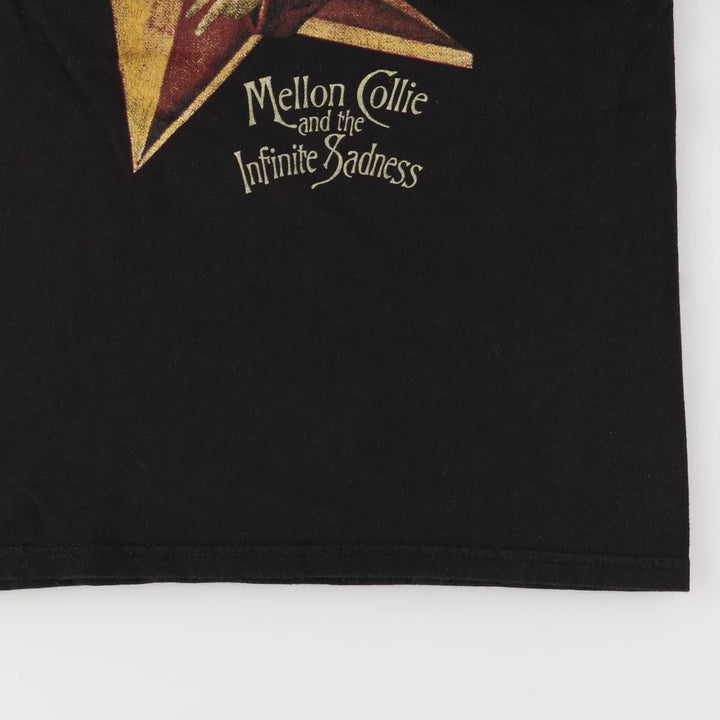 THE SMASHING PUMPKINS Smashing Pumpkins Band T-shirt Band T Men's M equivalent cotton black type Vintage Second Hand