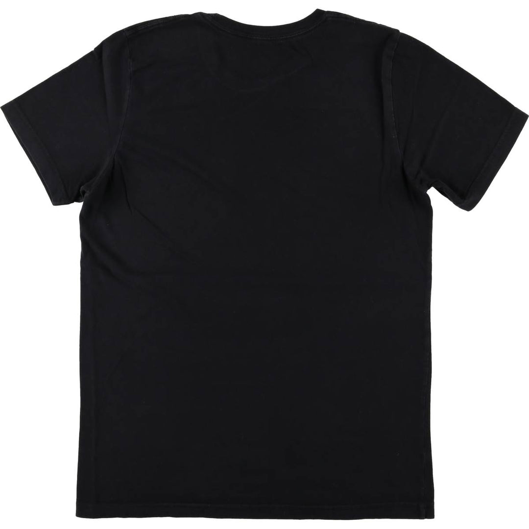 THE ROLLING STONES Band T-Shirt, Made in USA, Men's Size M cotton black type Vintage Second Hand