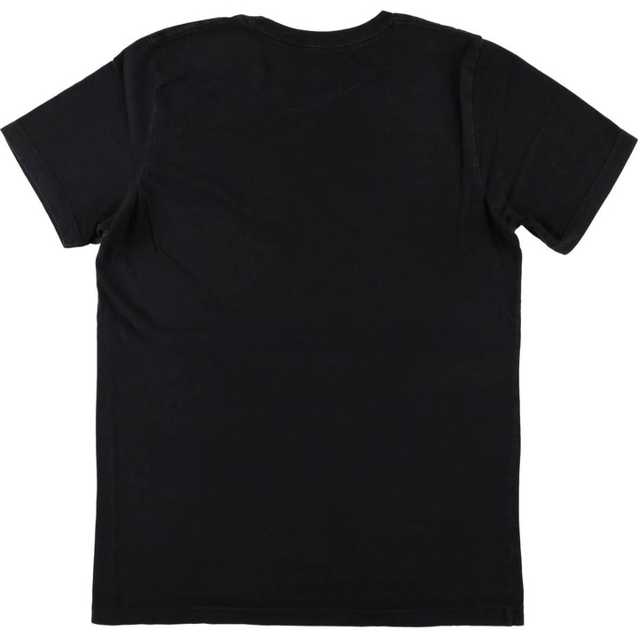 THE ROLLING STONES Band T-Shirt, Made in USA, Men's Size M cotton black type Vintage Second Hand