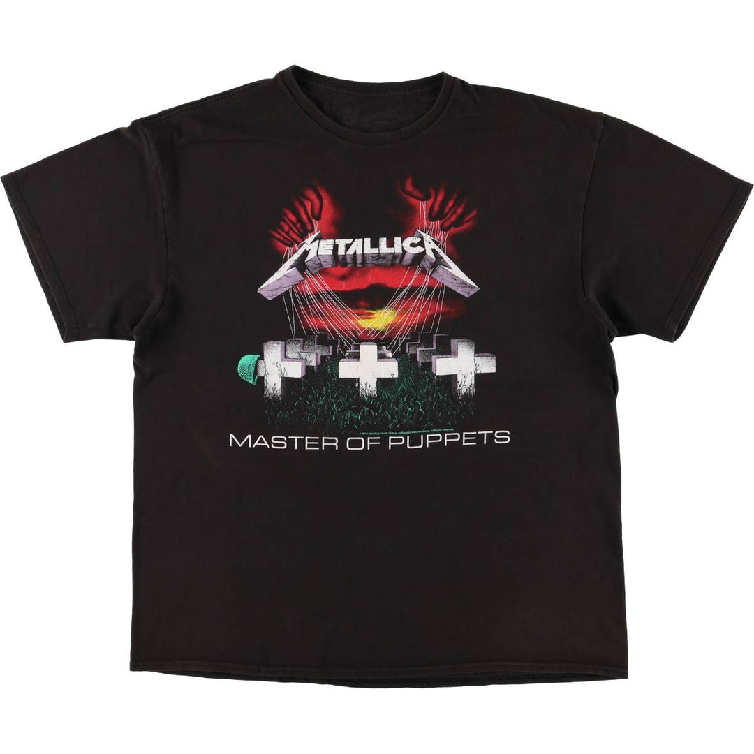 Bravado Metallica Band T-Shirt, Men's Size XL cotton black type Vintage Second Hand