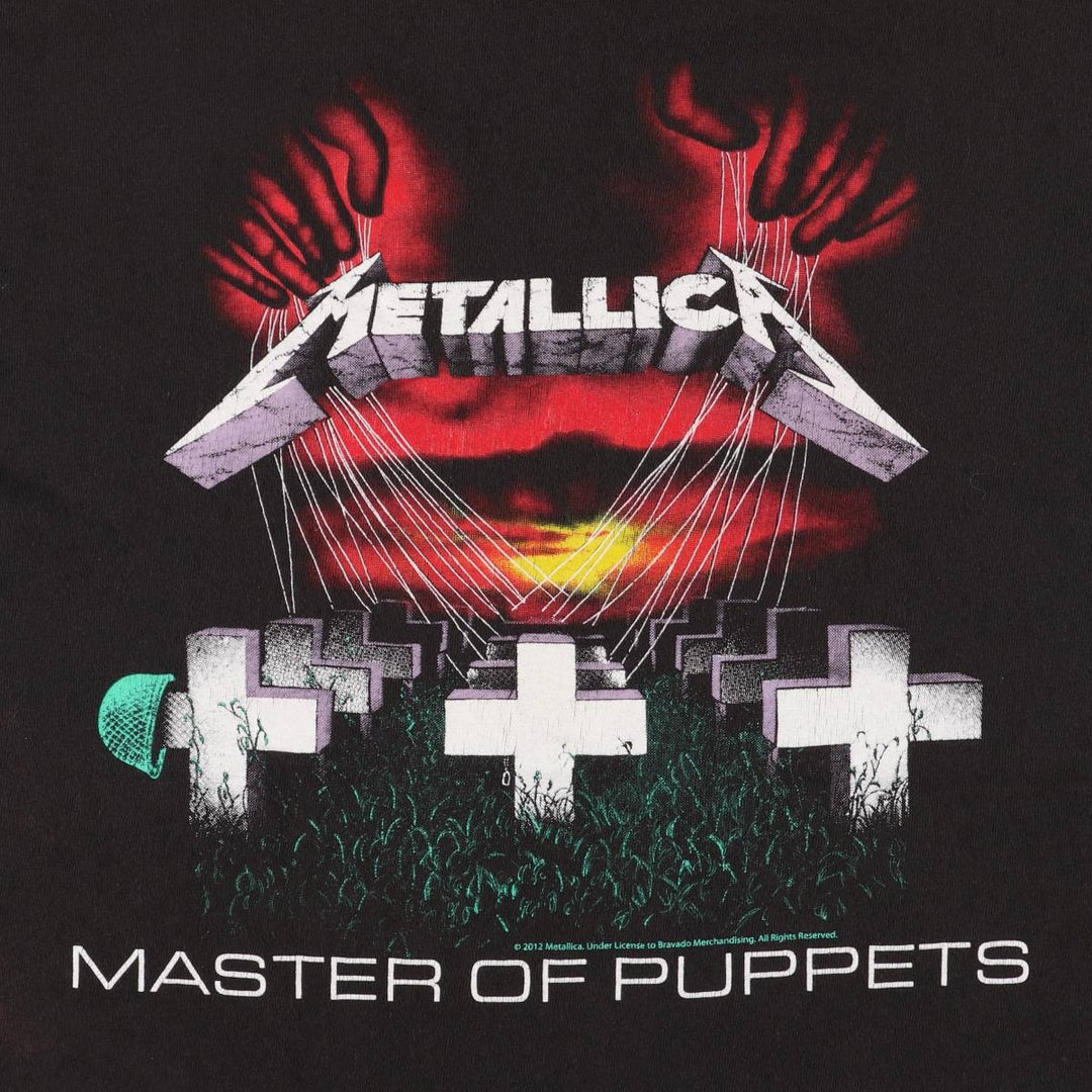 Bravado Metallica Band T-Shirt, Men's Size XL cotton black type Vintage Second Hand