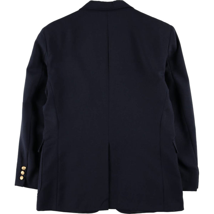 WALL STREET COLLECTION Navy Blazer, Tailored Jacket, Made in USA, Men's Size L unclear navy blue type Vintage Second Hand