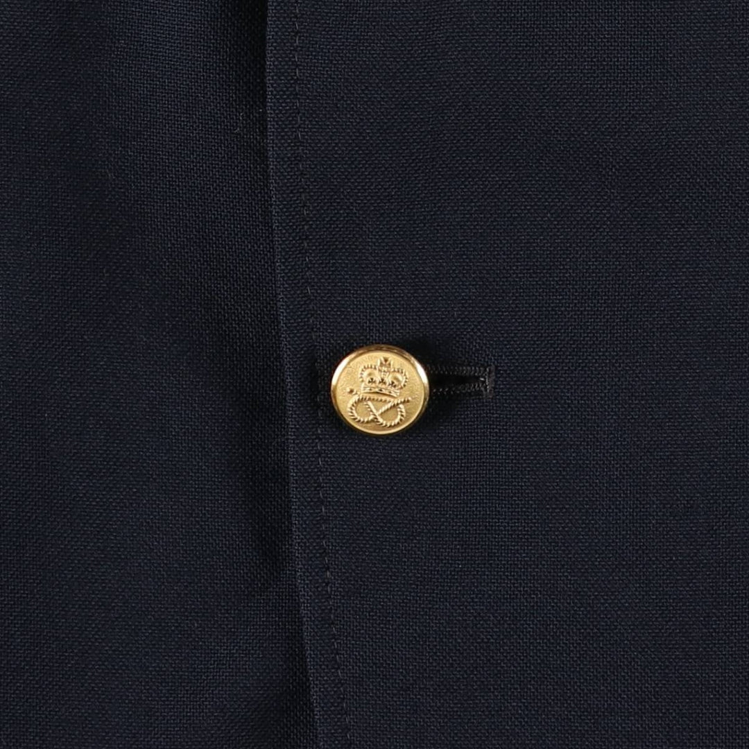90'S Stafford Navy Blazer, Tailored Jacket, Made in USA, Men's Size L unclear navy blue type Vintage Second Hand