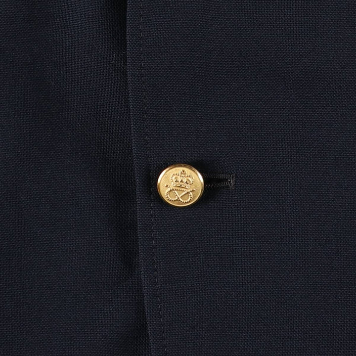 90'S Stafford Navy Blazer, Tailored Jacket, Made in USA, Men's Size L unclear navy blue type Vintage Second Hand