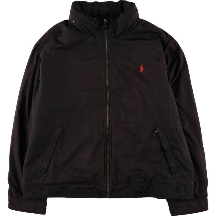 Ralph Lauren POLO by Ralph Lauren padded puffer jacket, men's size XXL polyester black type Vintage Second Hand