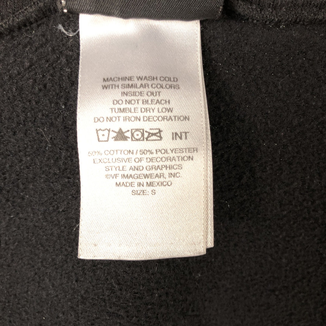 Harley-Davidson Fire Pattern Full-Zip Sweatshirt, Men's Size Small cotton black type Vintage Second Hand