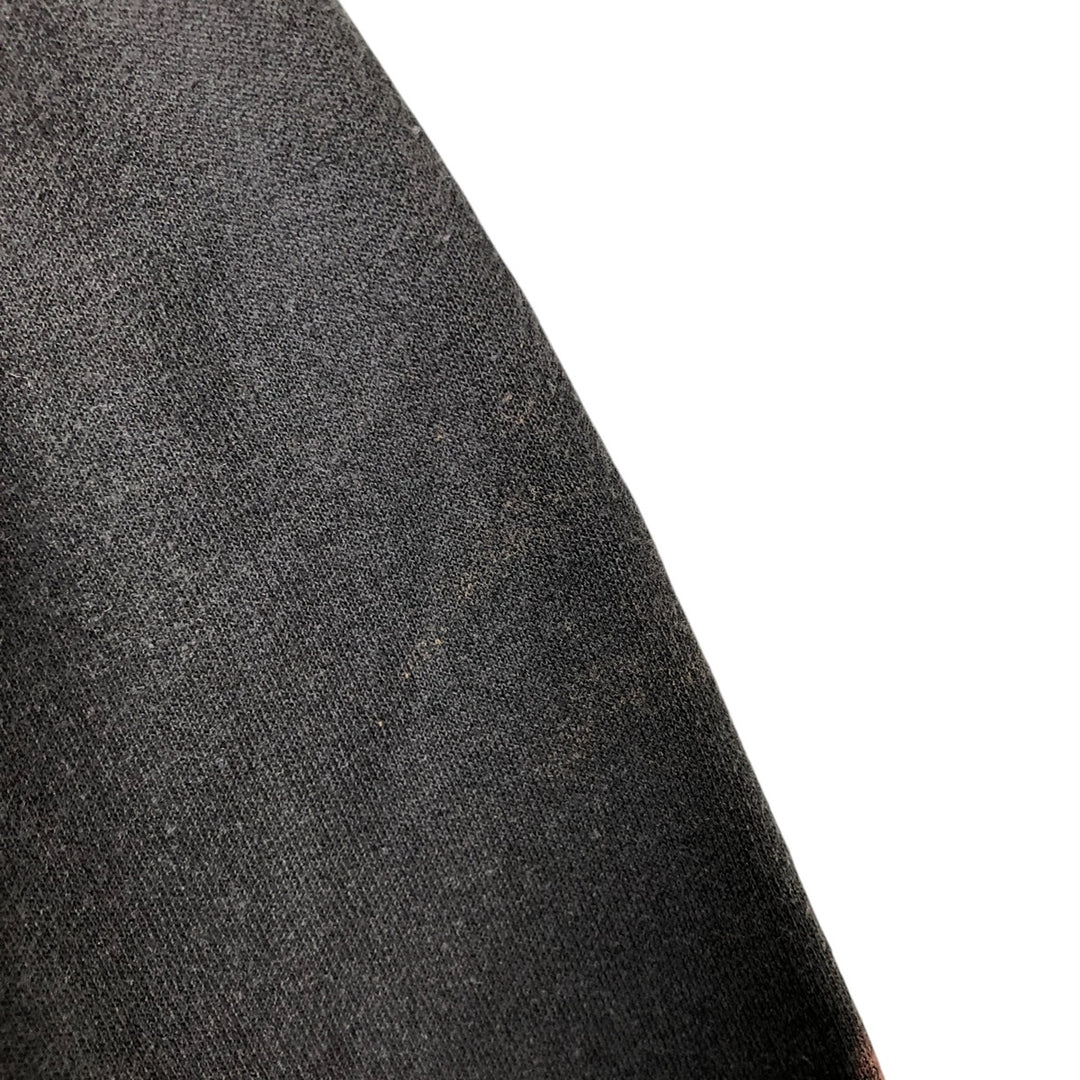 Harley-Davidson Fire Pattern Full-Zip Sweatshirt, Men's Size Small cotton black type Vintage Second Hand